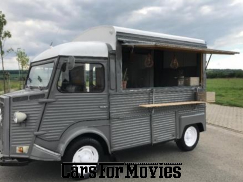 CarsForMovies | Citroen HY Foodtruck 1979 Frankreich Grau Sonstige Nutzfahrzeug Verkaufswagen Berlin 3636 Imbiss Catering Messe Promotion Foodtruck